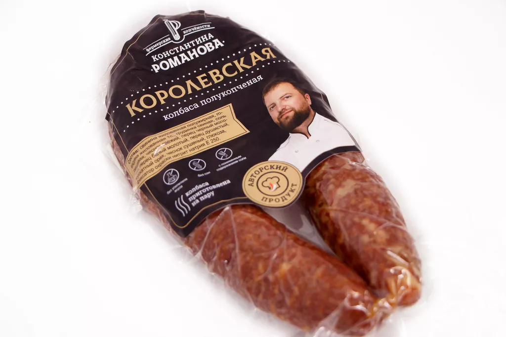 Фотография продукта Полукопченые колбасы и сало ПРЕМИУМ 